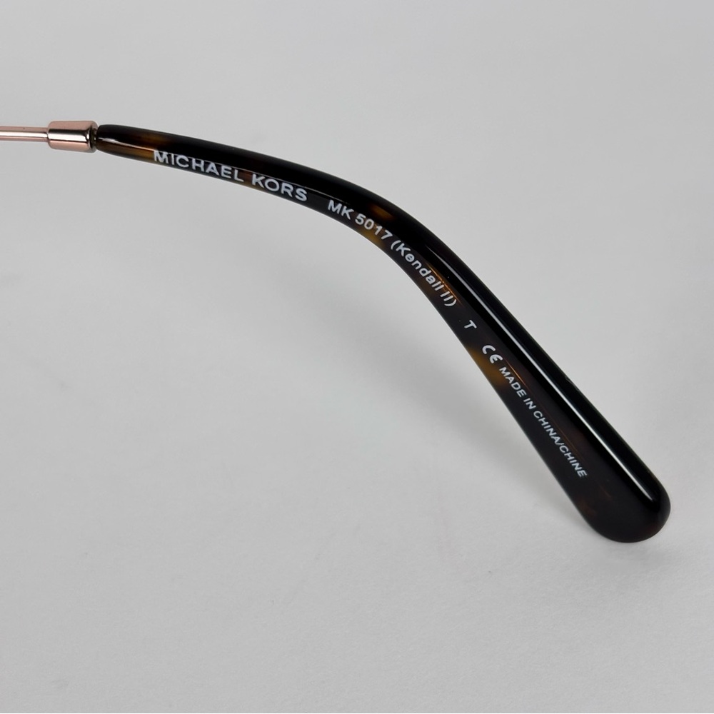 Michael Kors Kendall II Sunglasses MK5017 Rose Gold Round Mirror Lens with Case - Picture 9 of 11